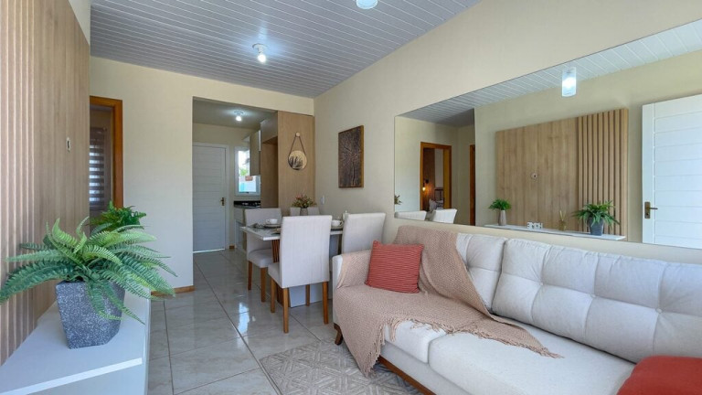 Imagem Casa de Condomínio com 2 Quartos à Venda, 53 m² em Morada Do Vale Ii - Gravataí