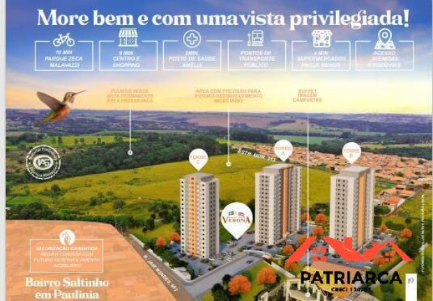 Imagem Apartamento com 2 Quartos à Venda, 47 m² em Saltinho - Paulínia Imagem Apartamento com 2 Quartos à Venda, 47 m² em Saltinho - Paulínia
