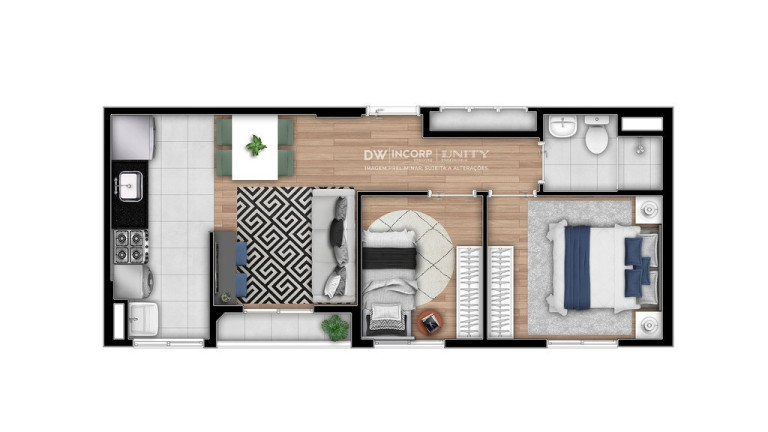 Imagem Apartamento com 1 Quarto à Venda, 36 m² em Sacomã - São Paulo