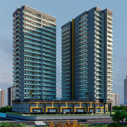 Apartamento com 2 Quartos à Venda, 83 m² em Caiçara - Praia Grande