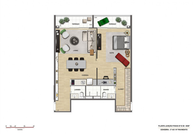 Imagem Imóvel com 1 Quarto à Venda, 49 m² em Centro - São Paulo Imagem Imóvel com 1 Quarto à Venda, 49 m² em Centro - São Paulo