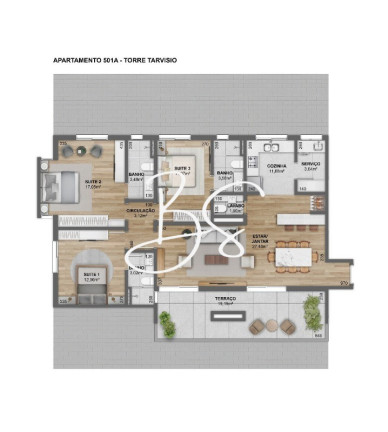 Imagem Apartamento com 2 Quartos à Venda, 74 m² em Bavaria - Gramado