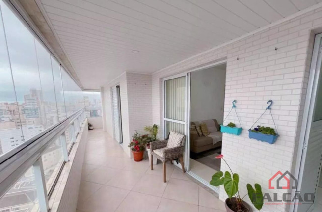 Apartamento com 2 Quartos à Venda, 92 m² em Boqueirão - Praia Grande