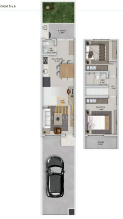 Imagem Sobrado com 3 Quartos à Venda, 10 m² em Santa Regina - Camboriú