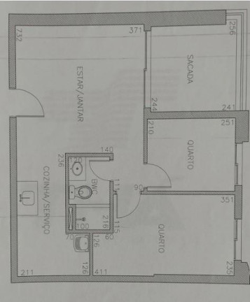 Imagem Apartamento com 2 Quartos à Venda, 50 m² em Centro - Curitiba