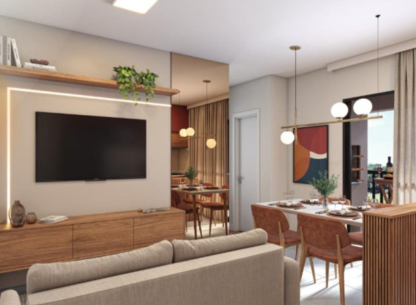 Imagem Apartamento com 2 Quartos à Venda, 69 m² em Atuba - Curitiba
