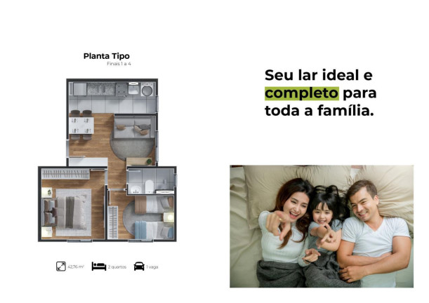 Imagem Apartamento com 2 Quartos à Venda, 42 m² em Jardim Maria Celina - Londrina Imagem Apartamento com 2 Quartos à Venda, 42 m² em Jardim Maria Celina - Londrina
