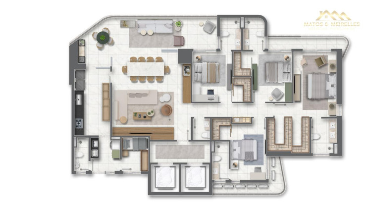 Imagem Apartamento à Venda, 174 m² em Aldeota - Fortaleza
