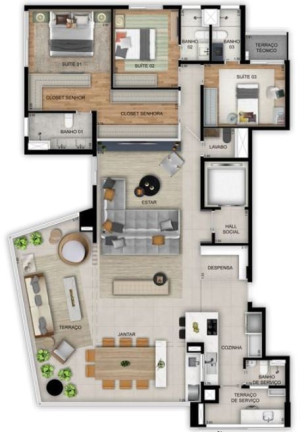 Imagem Apartamento com 4 Quartos à Venda, 195 m² em Vila Madalena - São Paulo Imagem Apartamento com 4 Quartos à Venda, 195 m² em Vila Madalena - São Paulo