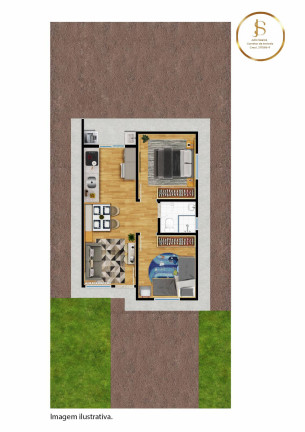 Imagem Casa com 2 Quartos à Venda, 42 m² em Jardim Novo Horizonte - Hortolândia Imagem Casa com 2 Quartos à Venda, 42 m² em Jardim Novo Horizonte - Hortolândia