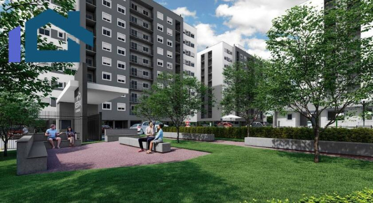 Imagem Apartamento com 1 Quarto à Venda, 44 m² em Santa Cruz - Gravataí