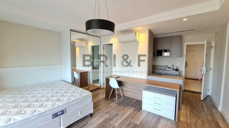 Imagem Apartamento com 1 Quarto para Alugar, 42 m² em Brooklin - São Paulo Imagem Apartamento com 1 Quarto para Alugar, 42 m² em Brooklin - São Paulo