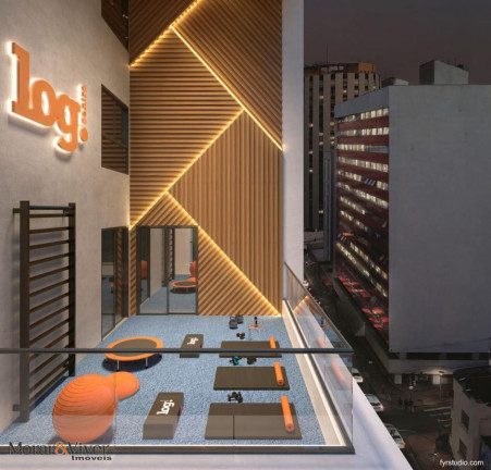 Imagem Imóvel com 1 Quarto à Venda, 22 m² em Centro - Curitiba