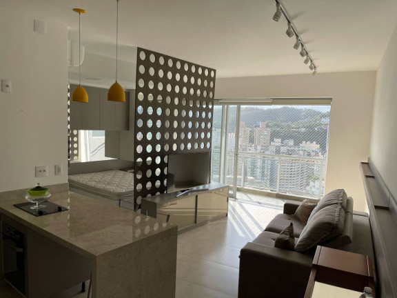 Imagem Apartamento com 1 Quarto para Alugar, 52 m² em José Menino - Santos Imagem Apartamento com 1 Quarto para Alugar, 52 m² em José Menino - Santos