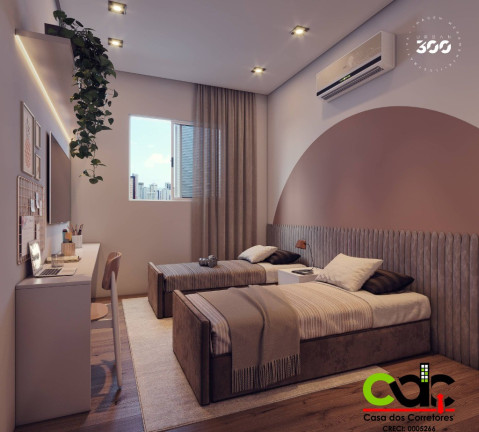 Imagem Apartamento com 1 Quarto à Venda, 30 m² em Centro - Poços De Caldas