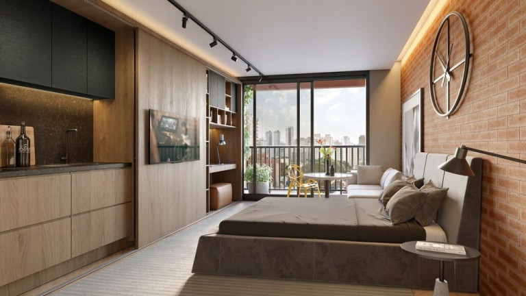 Imagem Studio com 1 Quarto à Venda, 25 m² em Pinheiros - São Paulo