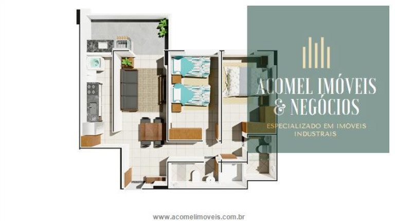 Imagem Apartamento com 1 Quarto à Venda, 50 m² em Vila Caiçara - Praia Grande