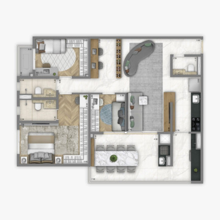 Imagem Imóvel com 3 Quartos à Venda, 90 m² em Jardim - Santo André Imagem Imóvel com 3 Quartos à Venda, 90 m² em Jardim - Santo André