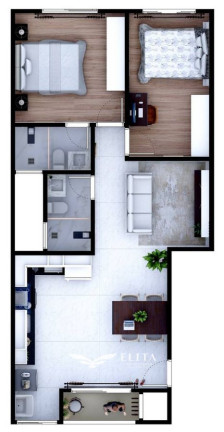 Imagem Apartamento com 2 Quartos à Venda, 66 m² em Itajuba - Barra Velha Imagem Apartamento com 2 Quartos à Venda, 66 m² em Itajuba - Barra Velha