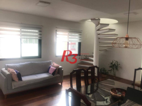 Imagem Cobertura com 3 Quartos à Venda, 193 m² em Aparecida - Santos