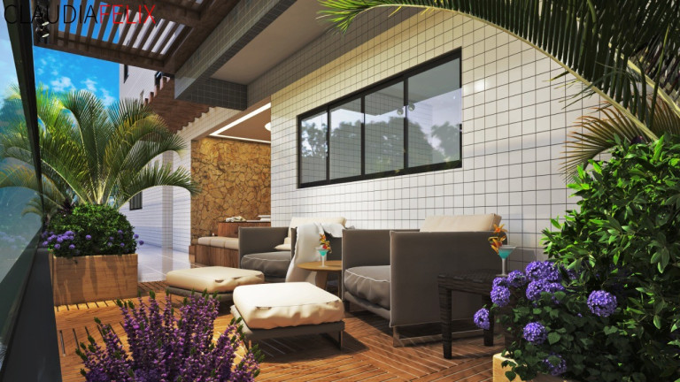 Imagem Imóvel com 2 Quartos à Venda, 70 m² em Aviação - Praia Grande