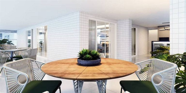 Imagem Apartamento com 3 Quartos à Venda, 127 m² em Maracanã - Praia Grande Imagem Apartamento com 3 Quartos à Venda, 127 m² em Maracanã - Praia Grande