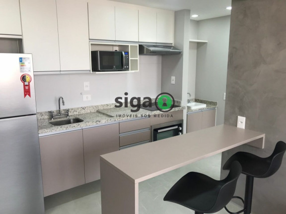 Imagem Apartamento com 1 Quarto para Alugar, 38 m² em Chácara Santo Antônio - São Paulo Imagem Apartamento com 1 Quarto para Alugar, 38 m² em Chácara Santo Antônio - São Paulo