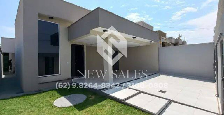 Casa com 3 Quartos à Venda, 132 m² em Residencial Santa Fé I - Goiânia