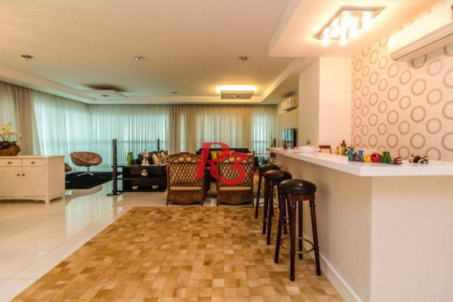 Imagem Apartamento com 4 Quartos à Venda, 360 m² em Gonzaga - Santos Imagem Apartamento com 4 Quartos à Venda, 360 m² em Gonzaga - Santos