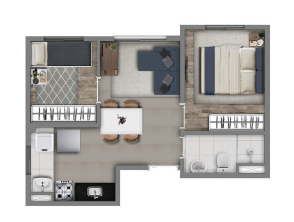 Imagem Apartamento com 2 Quartos à Venda, 60 m² em Penha - São Paulo