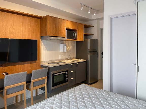 Imagem Apartamento com 1 Quarto para Alugar, 22 m² em Pinheiros - São Paulo
