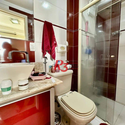 Imagem Apartamento com 3 Quartos à Venda, 78 m² em Aparecida - Santos