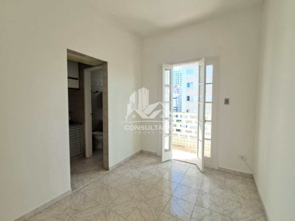 Apartamento com 1 Quarto à Venda, 35 m² em Embaré - Santos