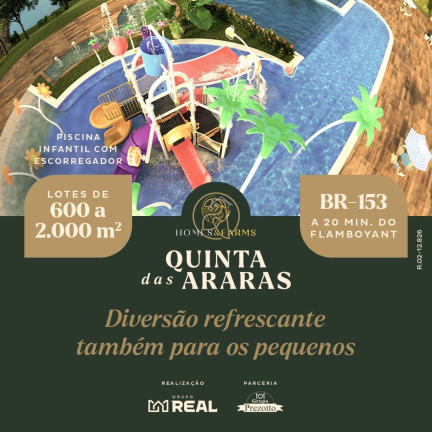 Imagem Terreno à Venda, 600 m² em Br 153 - Hidrolandia Imagem Terreno à Venda, 600 m² em Br 153 - Hidrolandia