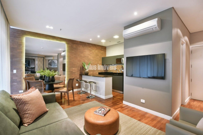 Apartamento com 1 Quarto para Alugar, 65 m² em Vila Olímpia - São Paulo