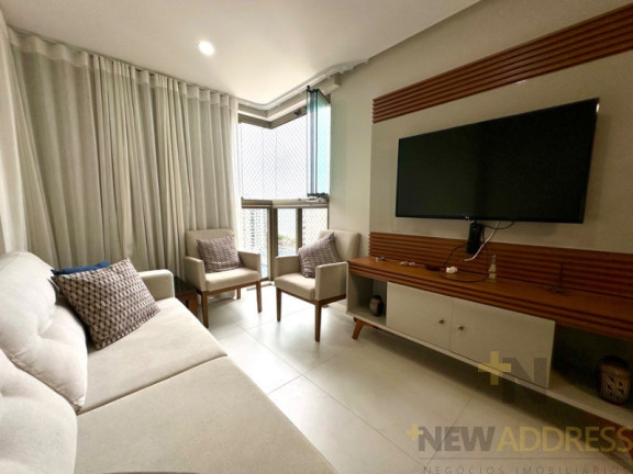 Apartamento com 2 Quartos à Venda, 64 m² em Praia De Itaparica - Vila Velha