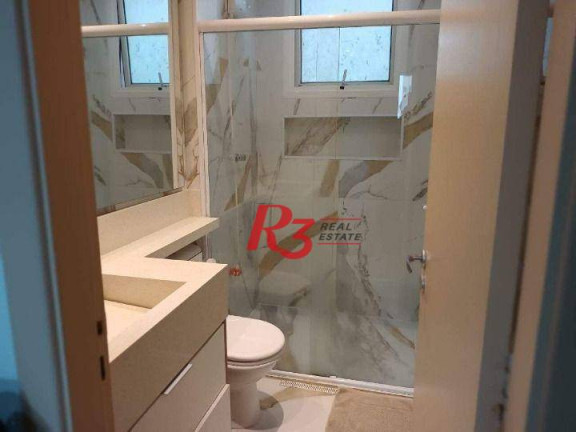 Imagem Imóvel com 2 Quartos à Venda ou Locação, 75 m² em Gonzaga - Santos