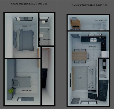 Imagem Sobrado com 2 Quartos à Venda, 63 m² em Aviação - Praia Grande Imagem Sobrado com 2 Quartos à Venda, 63 m² em Aviação - Praia Grande