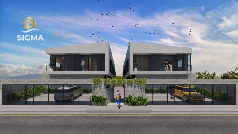 Sobrado com 3 Quartos à Venda, 100 m² em Tombo - Guarujá
