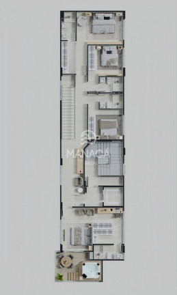 Imagem Apartamento com 3 Quartos à Venda, 126 m² em Centro - Balneário Piçarras