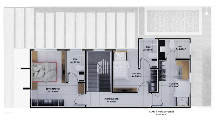 Imagem Casa com 3 Quartos à Venda, 97 m² em Morros - Teresina Imagem Casa com 3 Quartos à Venda, 97 m² em Morros - Teresina