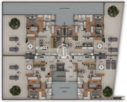Imagem Apartamento com 2 Quartos à Venda, 75 m² em Pio X - Caxias Do Sul