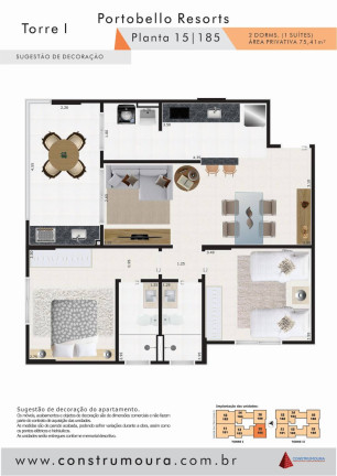 Imagem Apartamento com 2 Quartos à Venda, 75 m² em Centro - Mongaguá