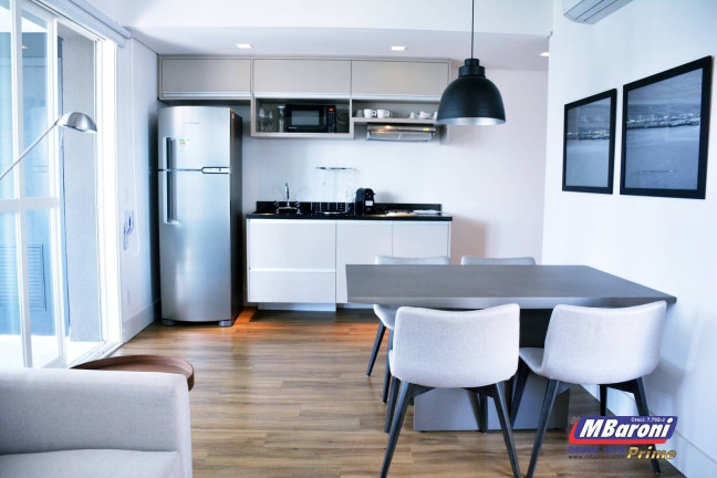 Imagem Studio com 1 Quarto para Alugar, 63 m² em Cidade Monções - São Paulo