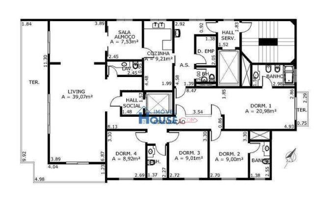 Imagem Apartamento com 4 Quartos à Venda, 191 m² em Vila Madalena - São Paulo Imagem Apartamento com 4 Quartos à Venda, 191 m² em Vila Madalena - São Paulo