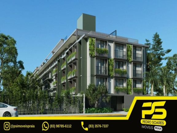 Apartamento com 2 Quartos à Venda, 45 m² em Cabo Branco - João Pessoa