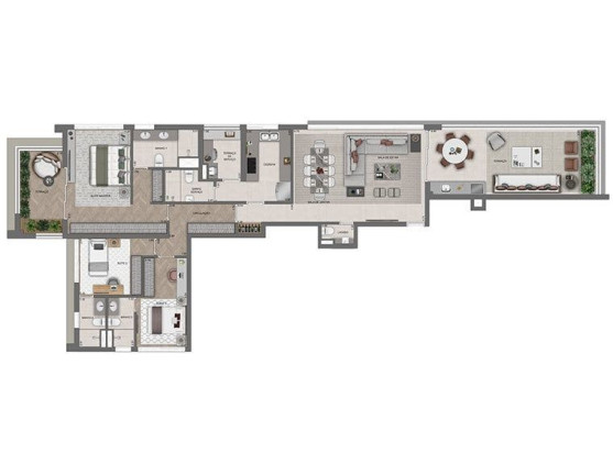 Imagem Apartamento com 3 Quartos à Venda, 140 m² em Vila Nova Conceição - São Paulo Imagem Apartamento com 3 Quartos à Venda, 140 m² em Vila Nova Conceição - São Paulo