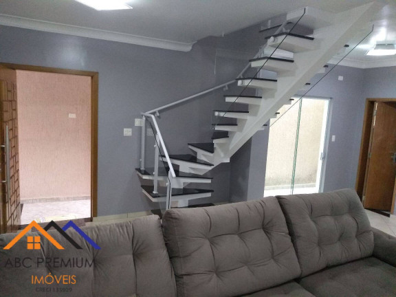 Sobrado com 3 Quartos à Venda,  em Vila Mazzei - Santo André