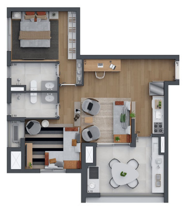 Imagem Imóvel com 2 Quartos à Venda, 72 m² em Vila Cordeiro - São Paulo Imagem Imóvel com 2 Quartos à Venda, 72 m² em Vila Cordeiro - São Paulo