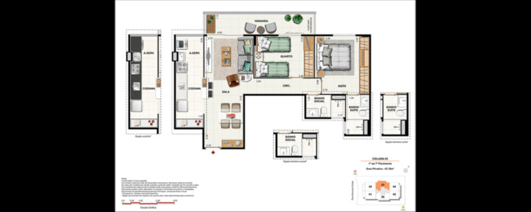 Imagem Imóvel com 2 Quartos à Venda, 67 m² em Tijuca - Rio De Janeiro